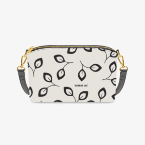 Dual Strap Crossbody Bag - leaf