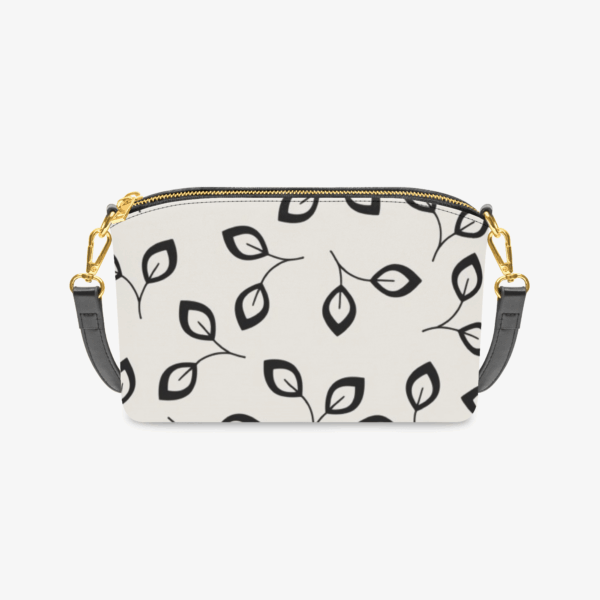 Dual Strap Crossbody Bag - leaf